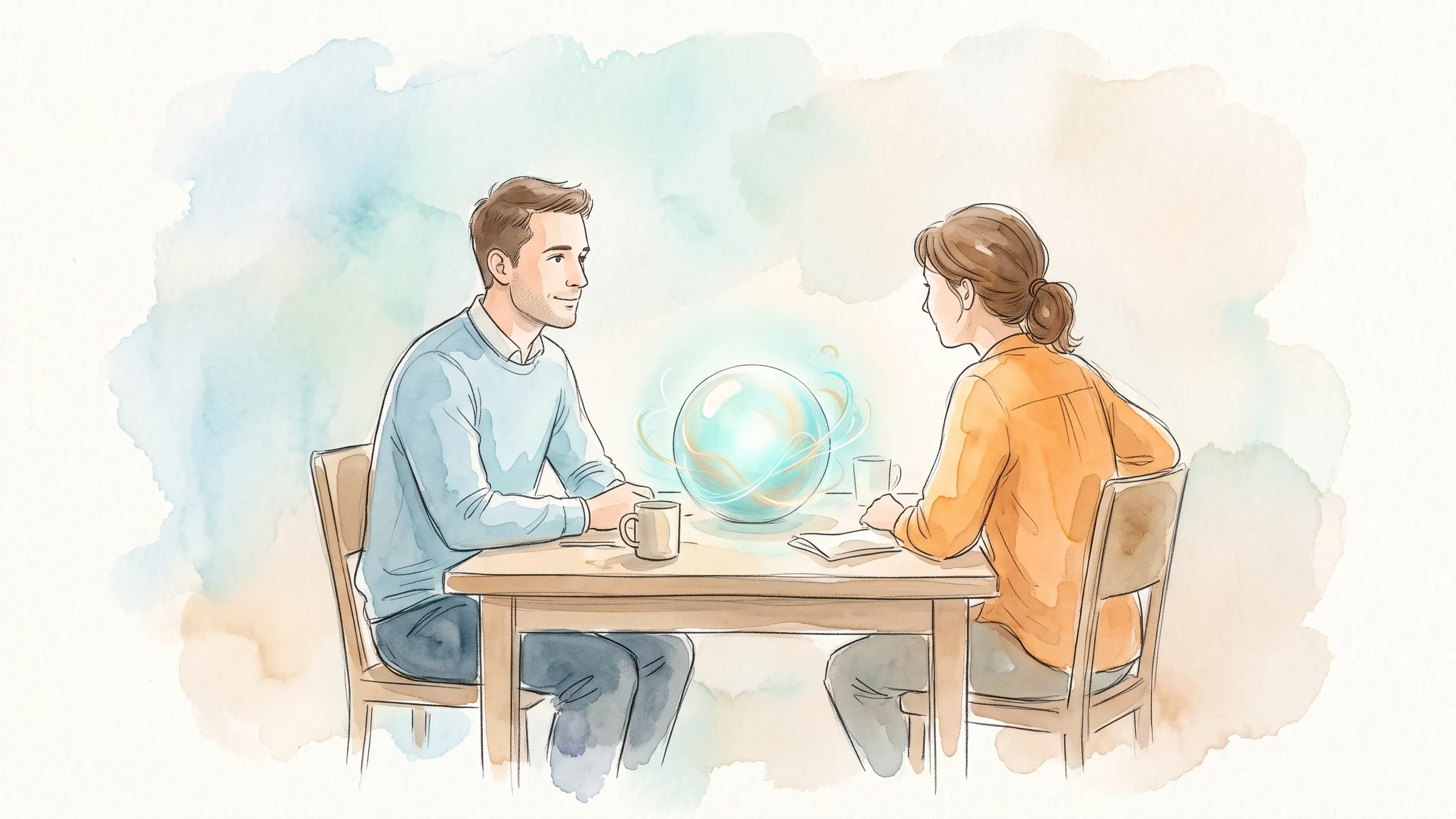 What If AI Sat in the Middle of Every Conversation?